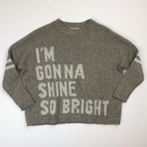 Girls Mayoral Oversized Shine So Bright Sweater